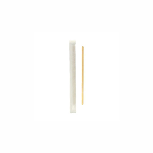 AGITADOR REMOVEDOR DE MADERA ENFUNDADO 140mm - 500Uds. x 5Paquetes