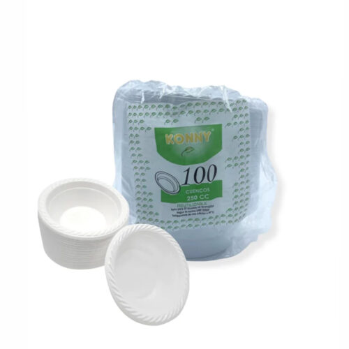 CUENCO PLÁSTICO 250cc - 100Uds. C/20 KONNY