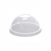 TAPA SIN AGUJERO DOMO (CÚPULA) VASO PLÁSTICO 500cc – 50Uds. C/10