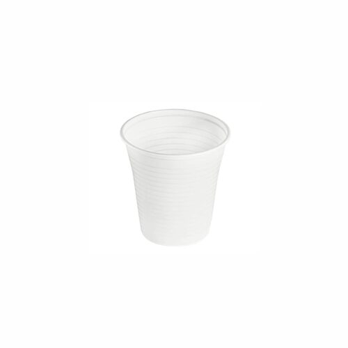 VASO PLÁSTICO BLANCO 100cc - 50Uds. C/96