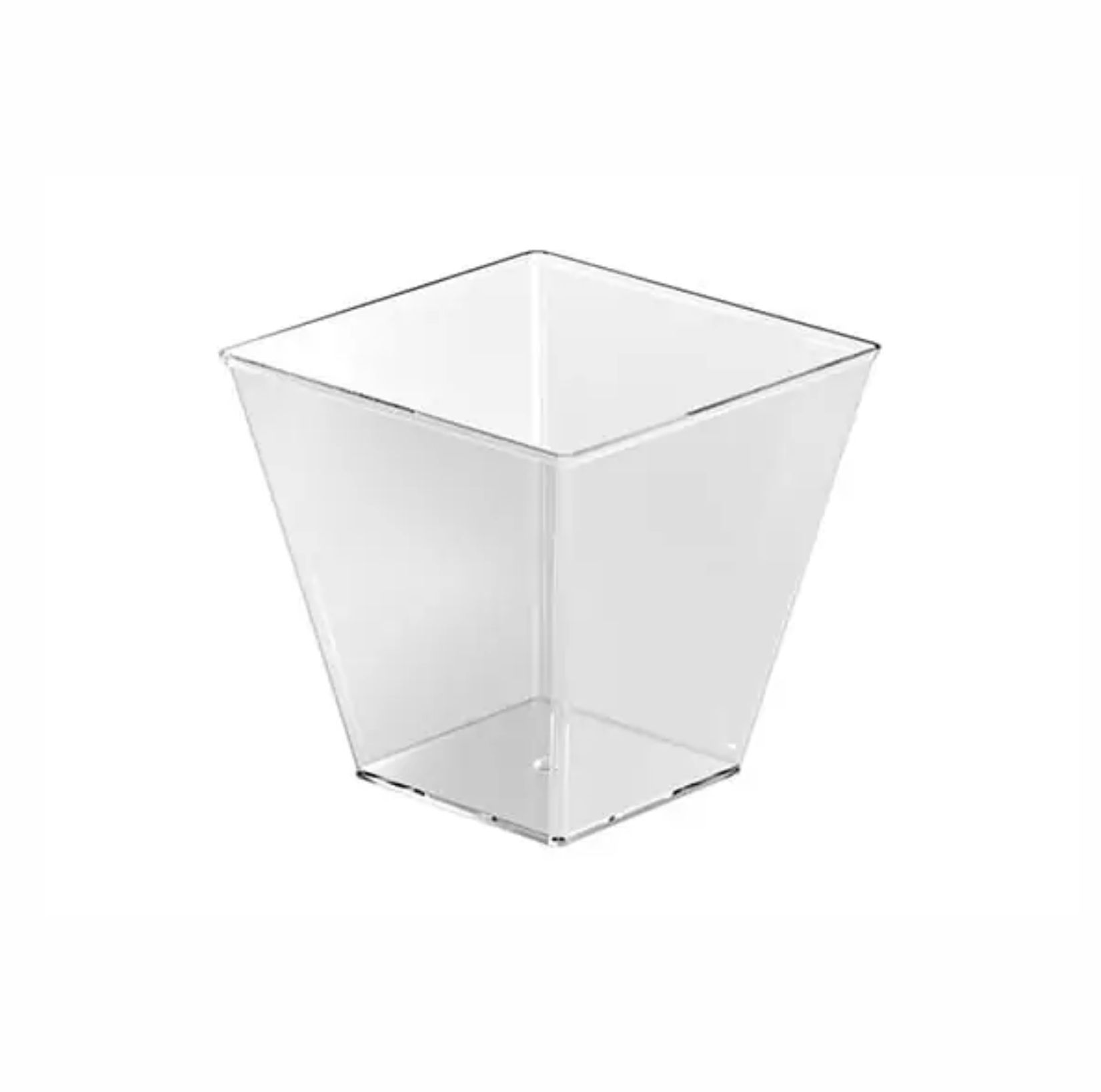 VASO CUADRADO CATERING 200cc - 50Uds. C/20 - 69x69x66
