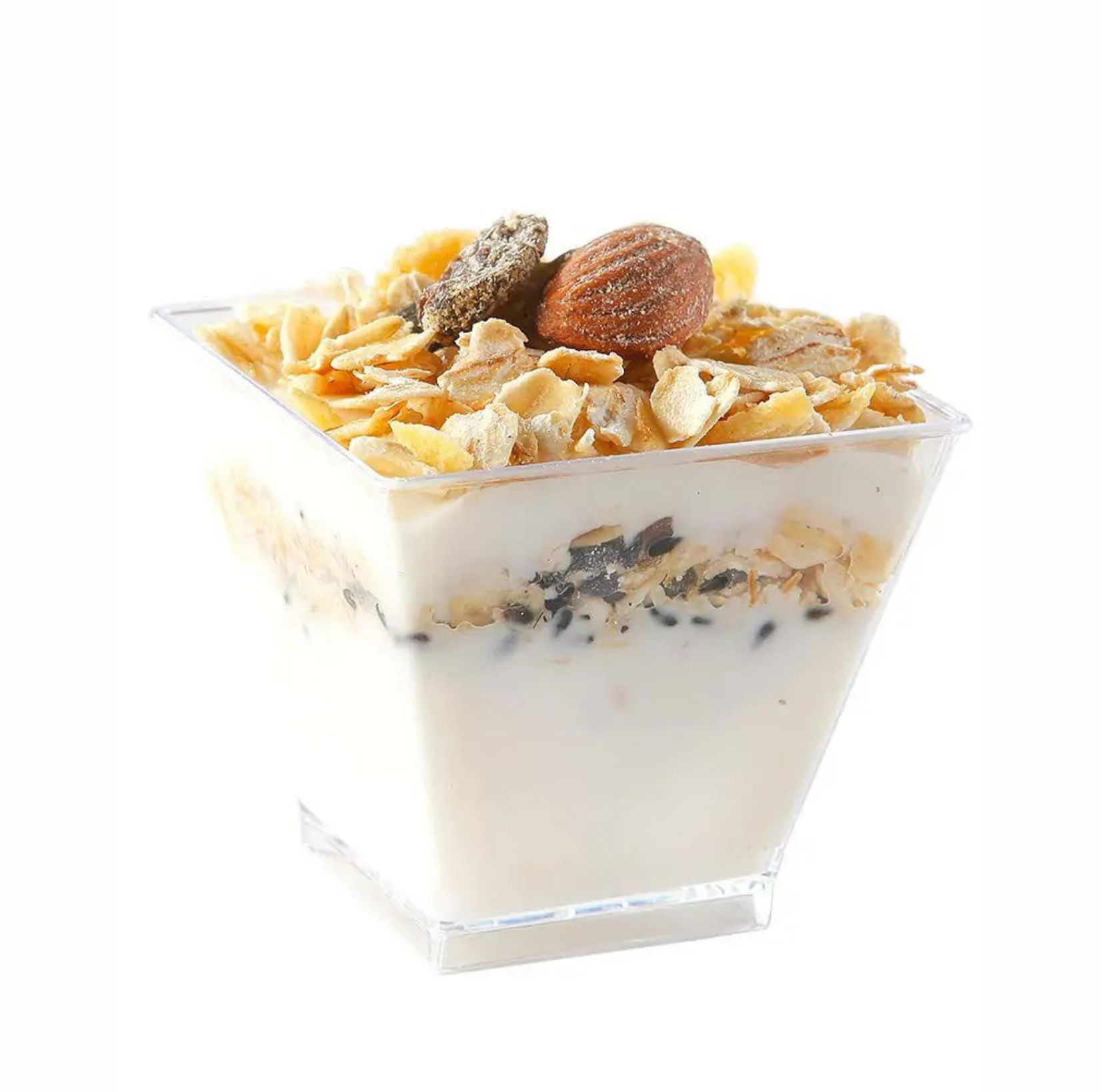 VASO CUADRADO CATERING 200cc - 50Uds. C/20 - 69x69x66 - Imagen 2