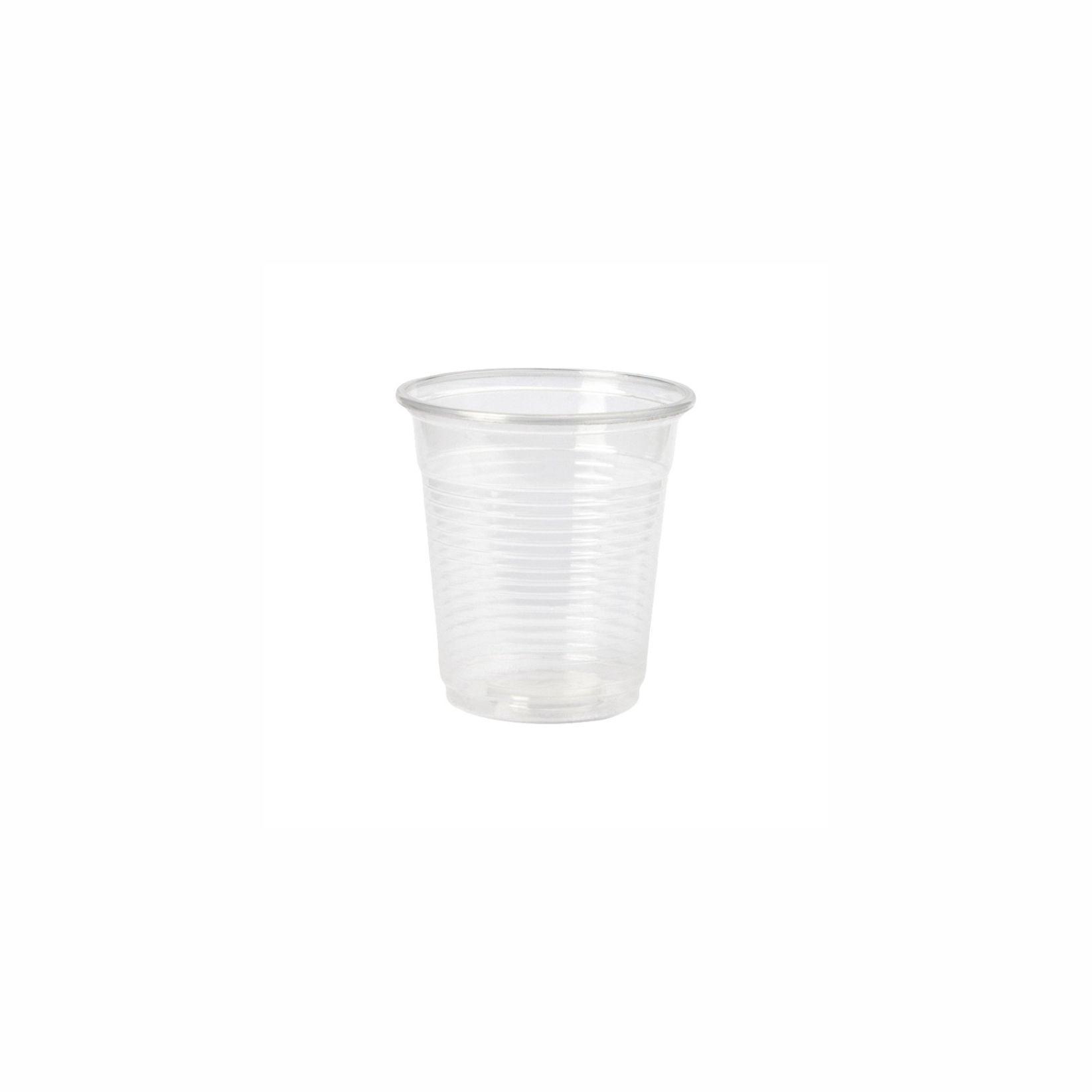 VASO PLÁSTICO TRANSPARENTE DE 100cc - 50Uds. C/96