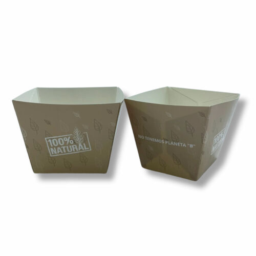 ENVASE CARTÓN KRAF BUÑUELOS- 100Uds. C/20 (65x55x70)