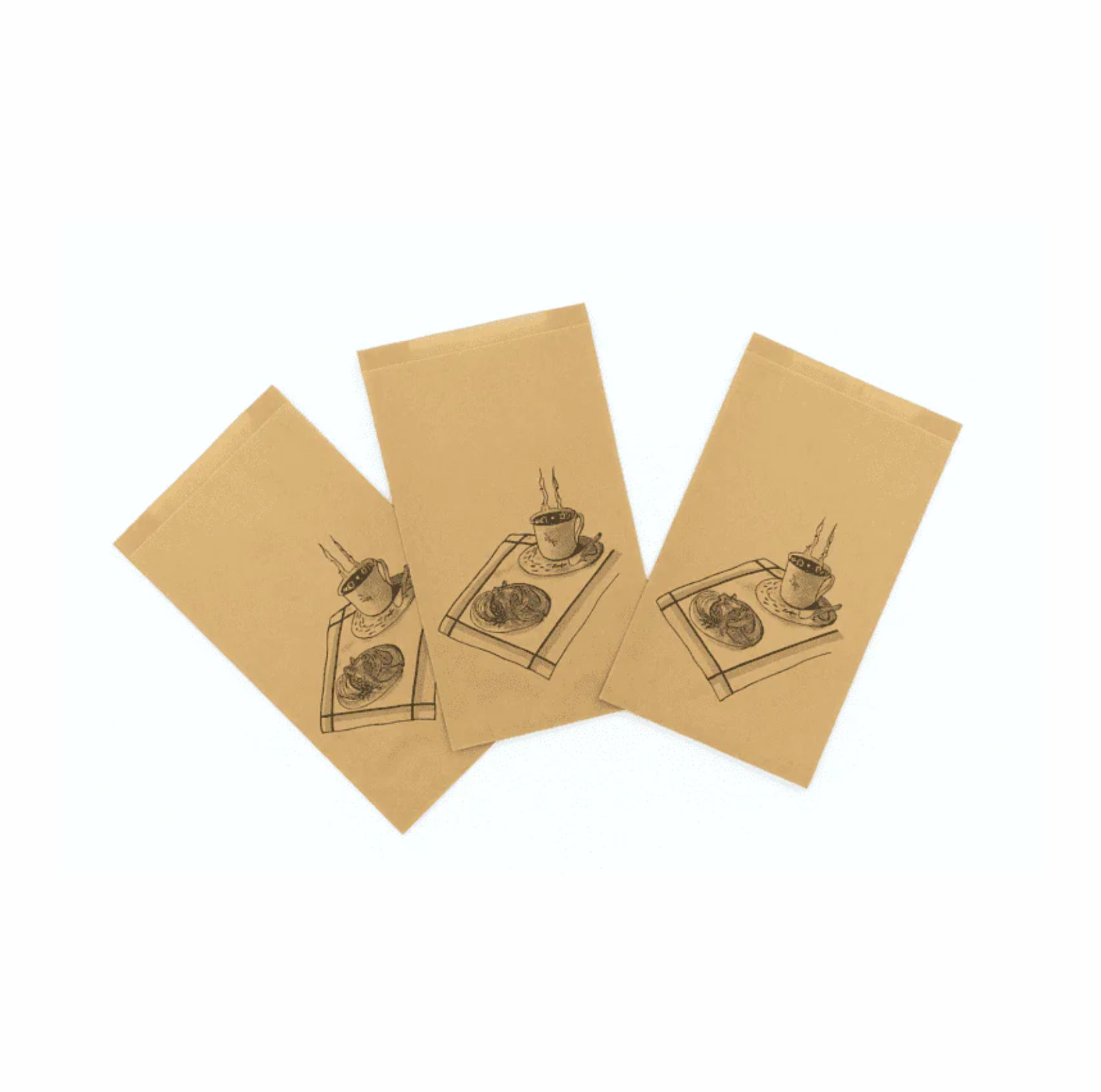 BOLSA PAPEL KRAFT CHURRERÍA 30x10x36 - 1000Uds.