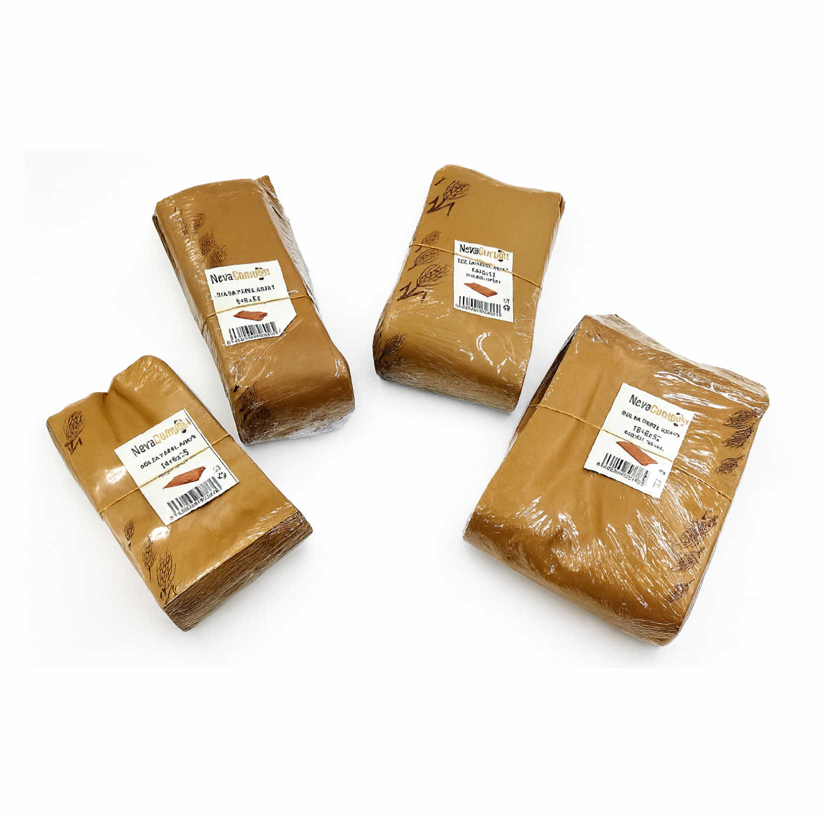 BOLSA PAPEL KRAFT NEVACOMPOST 12x6x52 - 100Uds. C/10