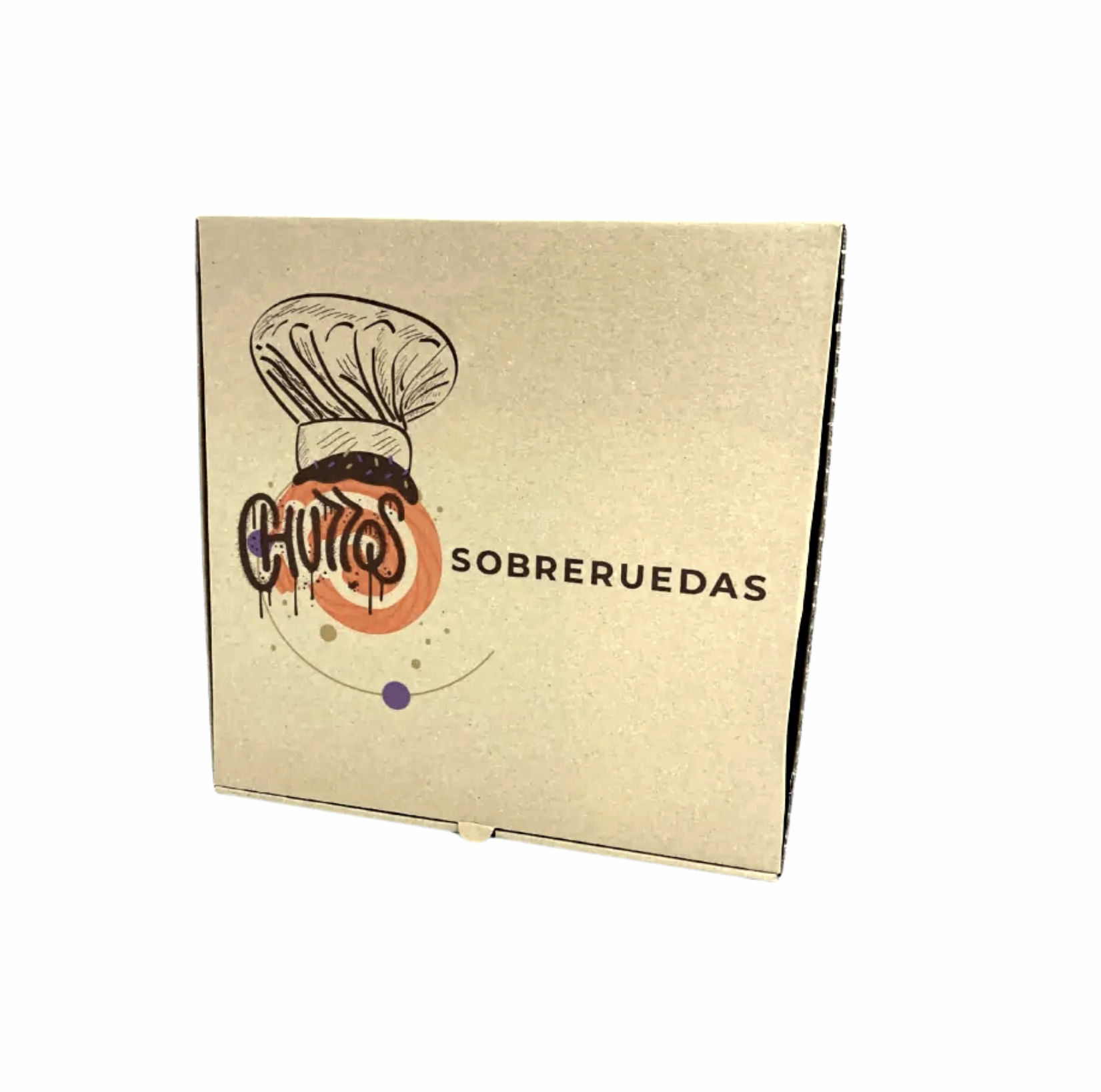 CAJA CHURROS - 50Uds. - 33x33x4