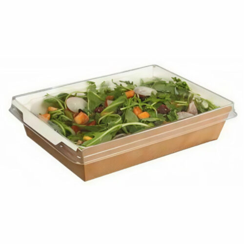 ENVASE KRAFT FUZIONE - 1030ml. - 50Uds. C/10 (190X140X45) (SIN TAPA)