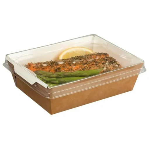 ENVASE KRAFT FUZIONE - 825ml. - 50Uds. C/10 (160X120X50) (FUZBKM) (SIN TAPA)