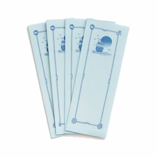 BOLSA PAPEL PORTACUBIERTOS FONDO BLANCO (NUDOS) – 125Uds. C/8