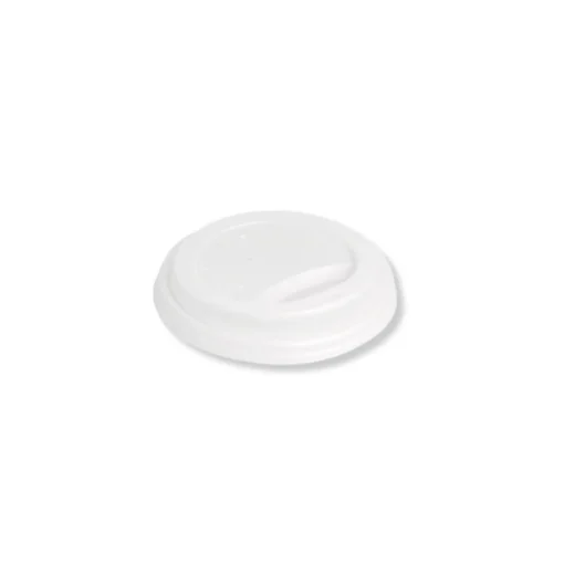 TAPA BLANCA VASO CARTÓN 4oz (118ml) - 100Uds. C/10
