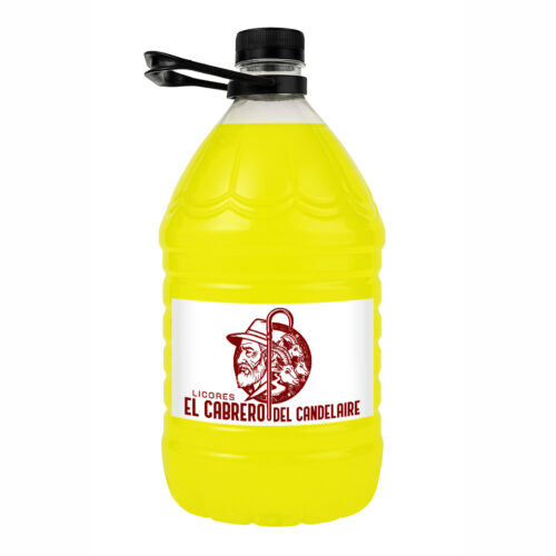 LIMÓN (LIMONCELLO) - LICORES EL CABRERO DEL CANDELAIRE - 3L./15%vol.