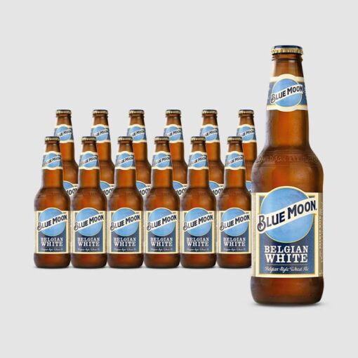 Alternative view of BLUE MOON - Belgian White - 33cl - 5,4%vol - Pack 24Uds.
