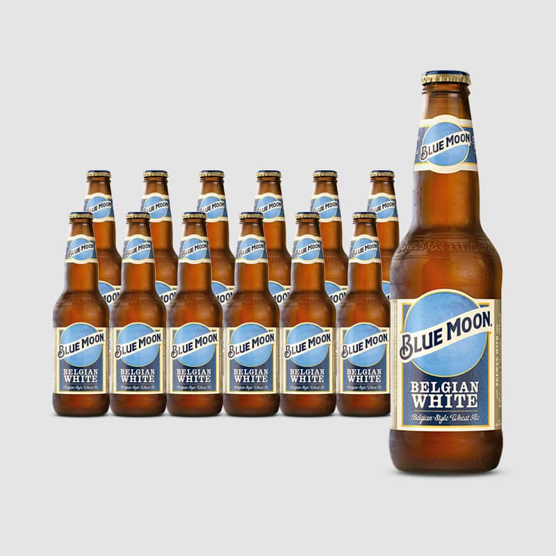 BLUE MOON - Belgian White - 33cl - 5,4%vol - Pack 24Uds. - Imagen 2