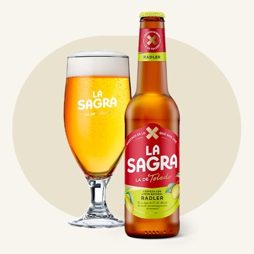 LA SAGRA RADLER - botella 33cl - 2,6%vol - Pack 24Uds.