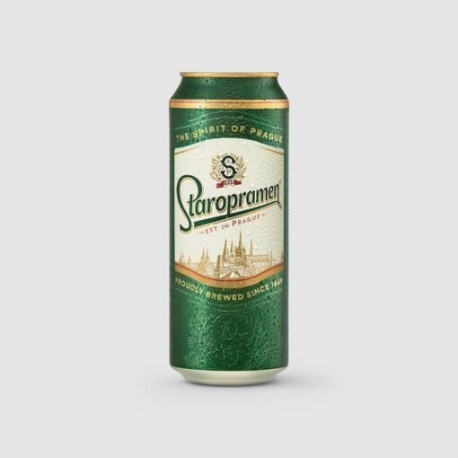 STAROPRAMEN PREMIUM LATA - Lager - 50cl - 5,0%vol - Pack 24Uds.