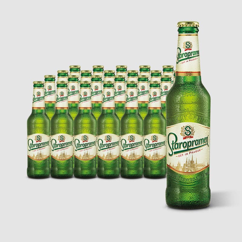 STAROPRAMEN PREMIUM - Lager - 33cl - 5,0%vol - Pack 24Uds. - Imagen 2