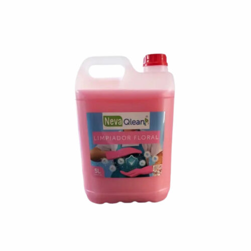 FREGASUELOS FLORAL 5L - 1Ud. C/4 - NEVAQLEAN