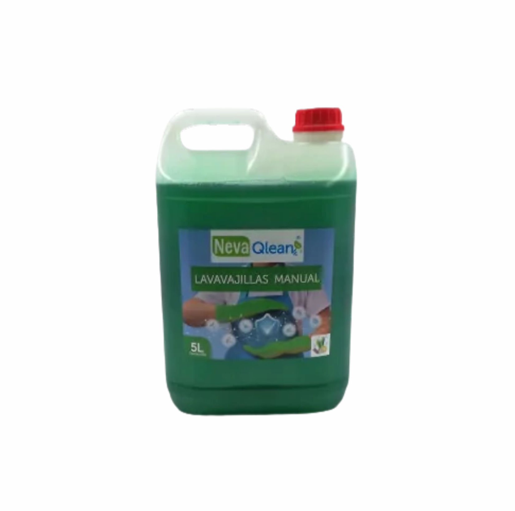 LAVAVAJILLAS MANUAL 5L - 1Ud. C/4 - NEVAQLEAN