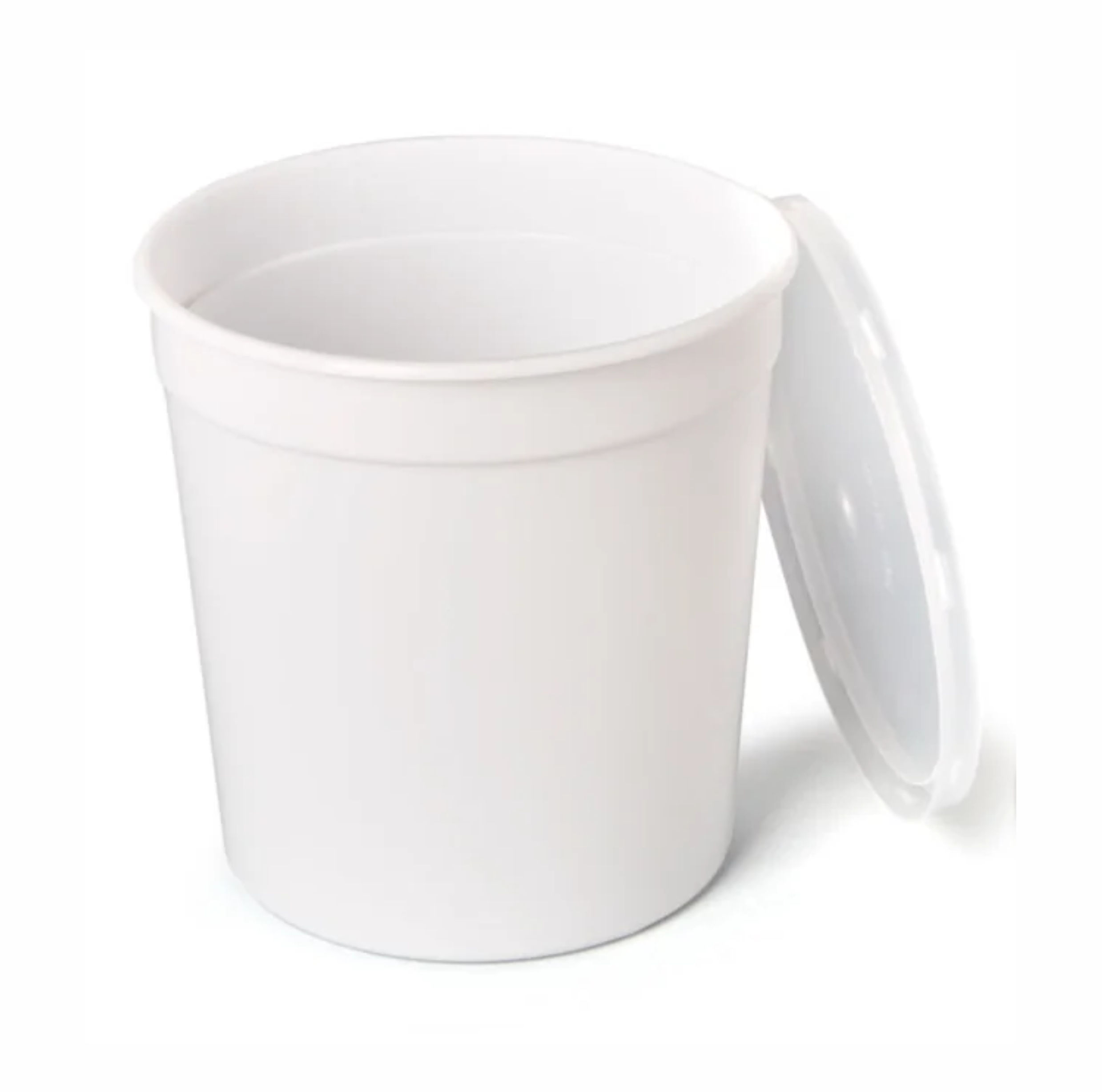 TARRINA 1000ml PP BLANCA SIN TAPA - 124x104x129mm - 300Uds. (4P1000)