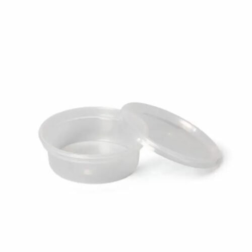 TARRINA 250ml PP TRANSPARENTE SIN TAPA - 124x104x42mm - 600Uds. (4P0250)