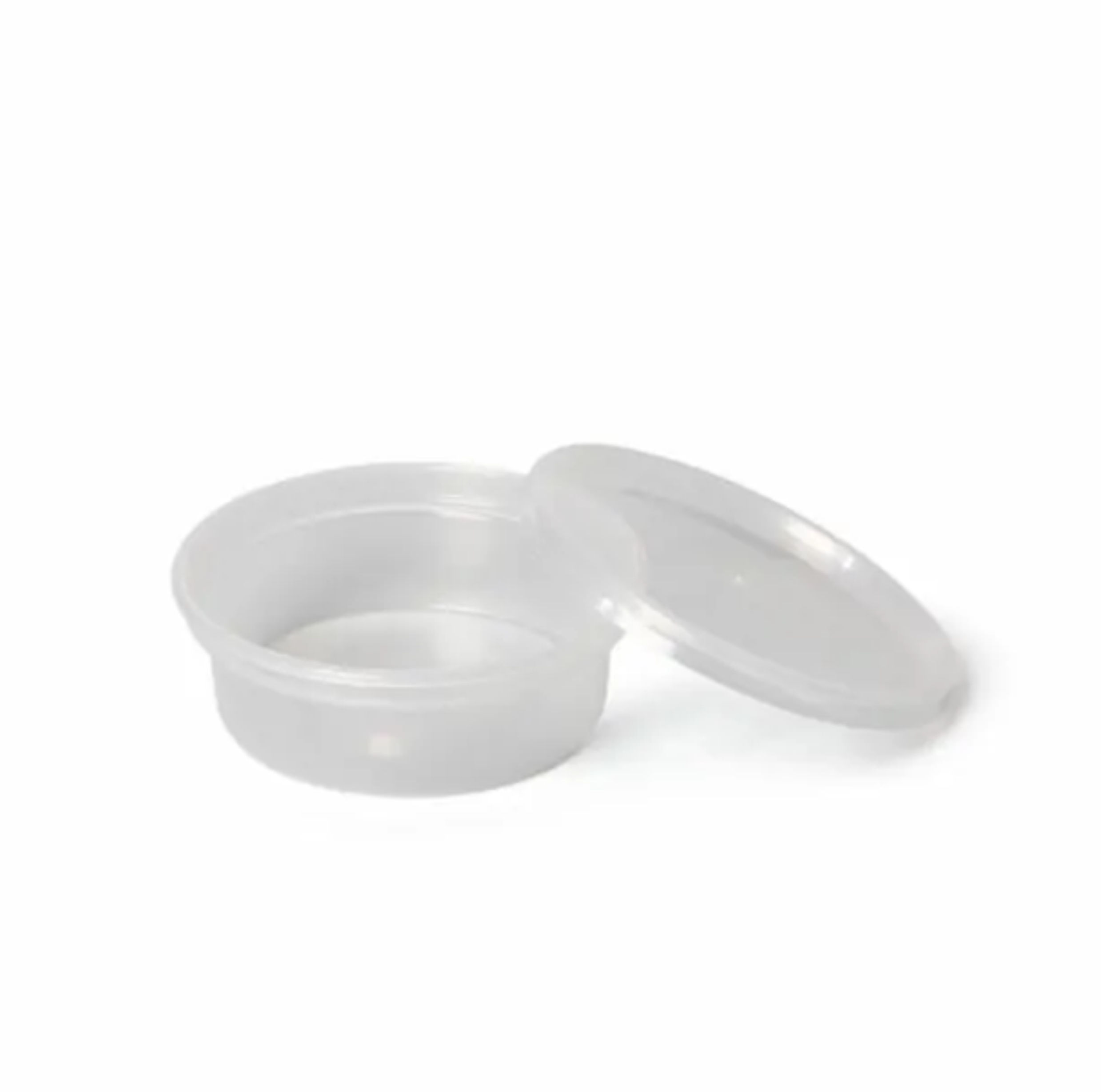 TARRINA 250ml PP TRANSPARENTE SIN TAPA - 124x104x42mm - 600Uds. (4P0250)