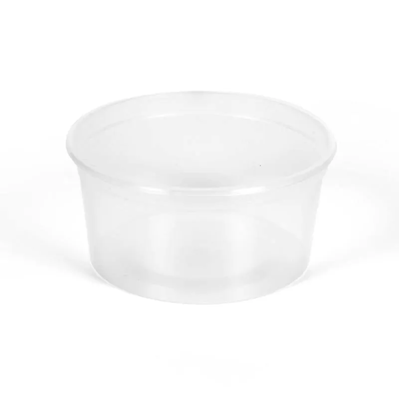TARRINA REDONDA 50ml PP TRANSPARENTE SIN TAPA – 1000Uds. (TT)