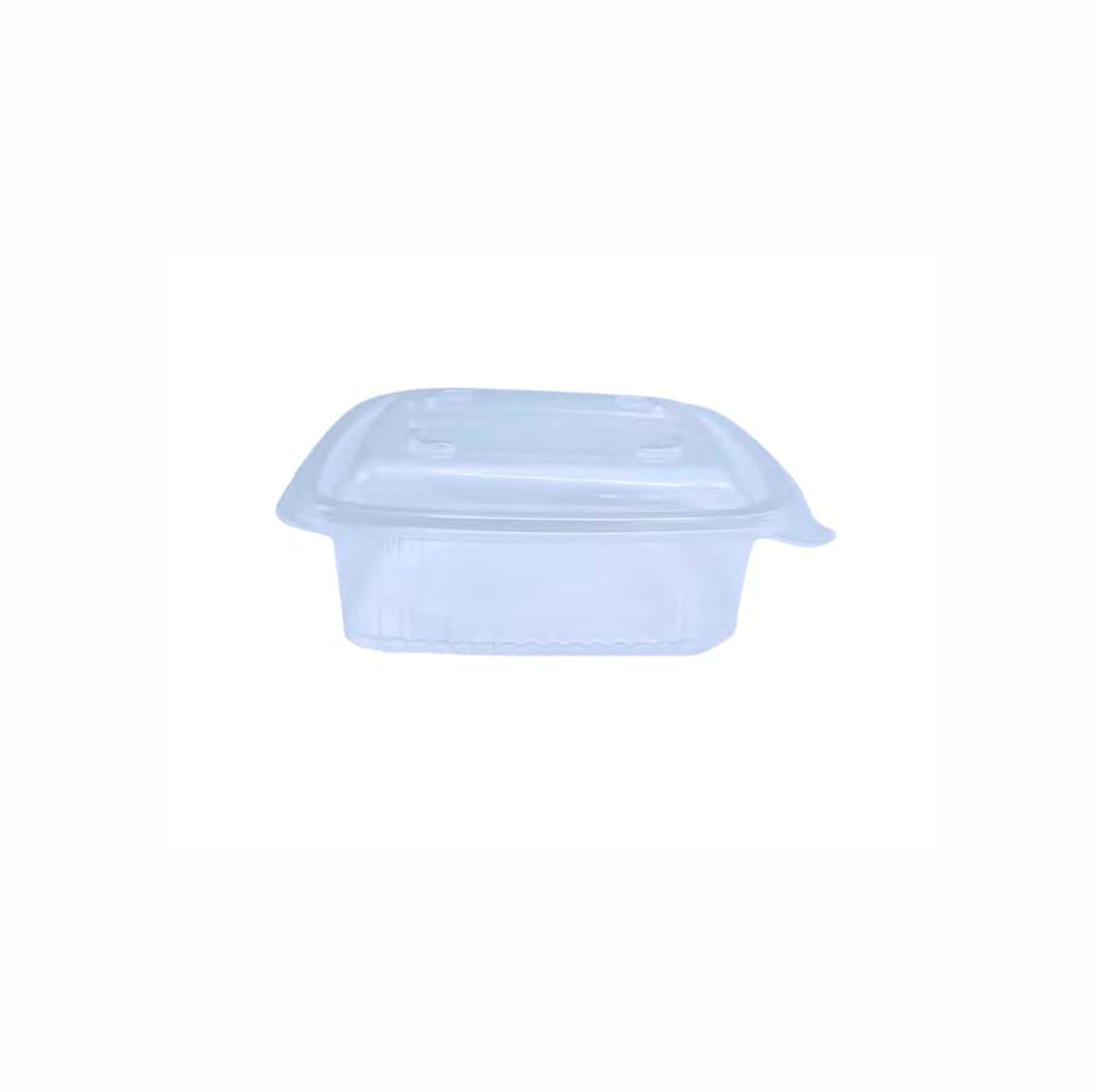 TARRINA BISAGRA 375ml PP TRANSPARENTE - 600Uds. (K370)