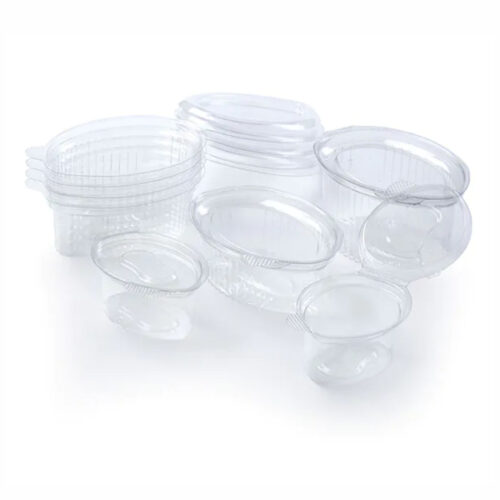 Alternative view of TARRINA SALSA TAPA BISAGRA 33cc. - 129x45x25mm. - 2000Uds. (OSK30)