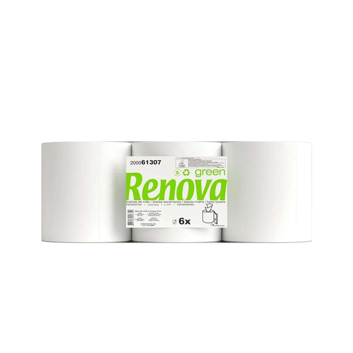 BOBINA MECHA GOFRADA 800GRS. R/6 RENOVA. 6Uds.