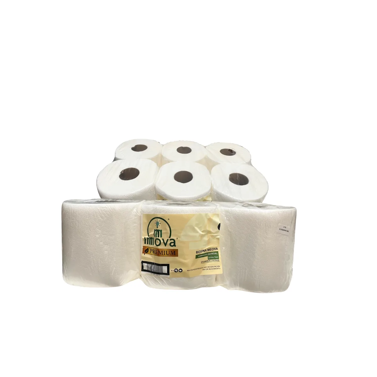 BOBINA MECHA INNOVA PREMIUM PASTA LAMINADA 600gr. S/6 - 6Uds.