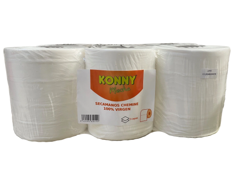 BOBINA MECHA PASTA S/6 KONNY 4 ESTRELLAS LISA 1Kg. -  6Uds.