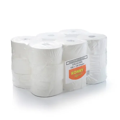 PAPEL HIGIÉNICO INDUSTRIAL PASTA KONNY 400gr. - 18 Rollos