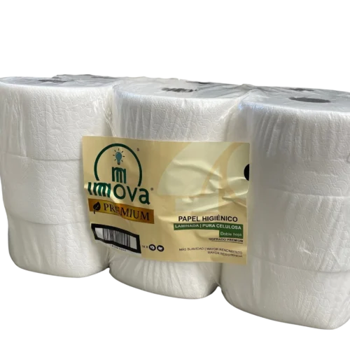 PAPEL HIGIÉNICO INDUSTRIAL INNOVA PREMIUM PASTA LAMINADA 240gr. - 18 Rollos