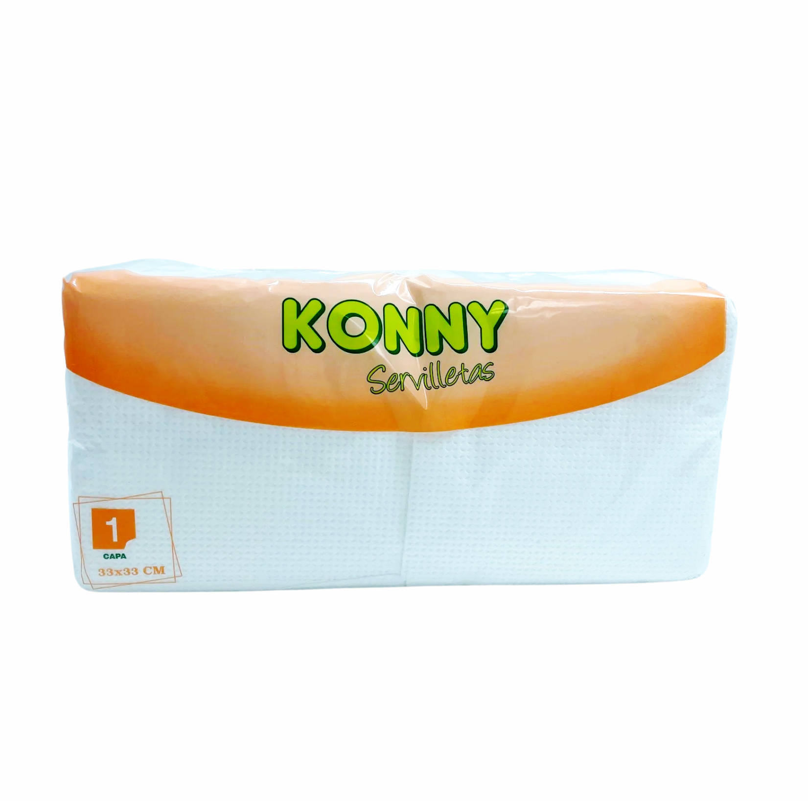 SERVILLETAS 33x33 BLANCA JUMBO KONNY - 21 Paquetes