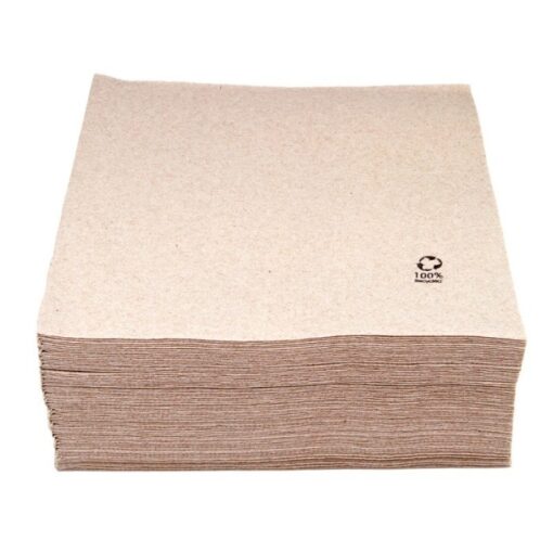 SERVILLETAS 38x38 NATURAL PUNTA PUNTA ECO NATURE 50Uds. - 24 Paquetes