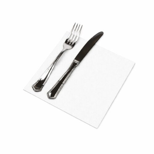 SERVILLETAS 40x40 PUNTA PUNTA BLANCA JOKER 50Uds. - 24 Paquetes
