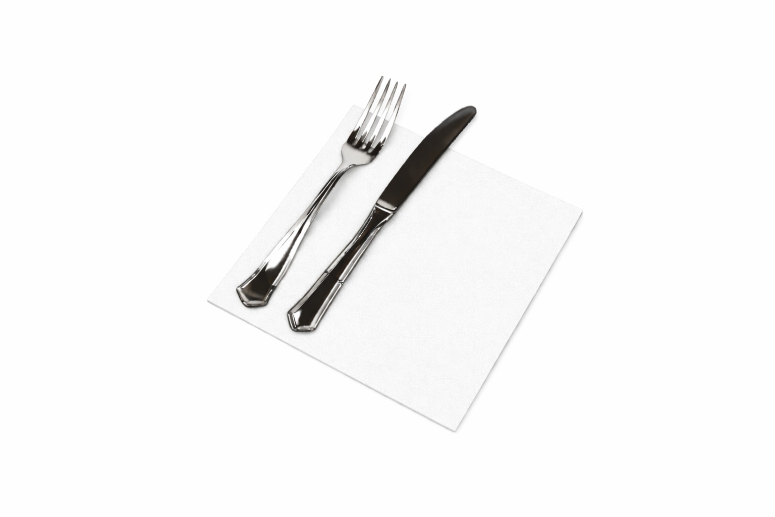 SERVILLETAS 40x40 PUNTA PUNTA BLANCA JOKER 50Uds. - 24 Paquetes