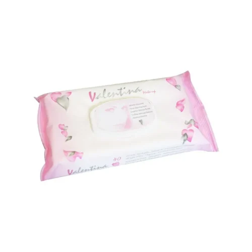 TOALLITAS DESMAQUILLADORAS VALENTINA - 40Uds. - 21 Paquetes