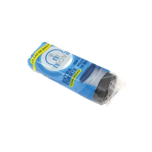 BOLSA BASURA 90x115 (150L.) COMUNIDAD NEGRA INNOVA 10Uds. - 20 Rollos