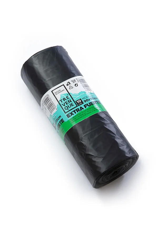 BOLSA BASURA 90x115 (150L.) COMUNIDAD NEGRA TREVENQUE 10Uds. - 20 Rollos
