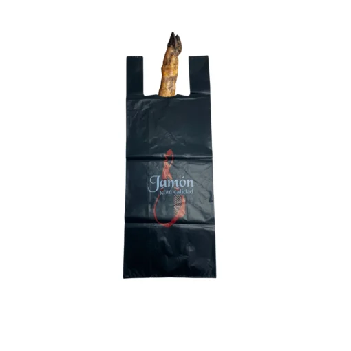 BOLSA ASA JAMONES 42x70 NEGRA REUTILIZABLE - 50Uds. / 15 Paquetes