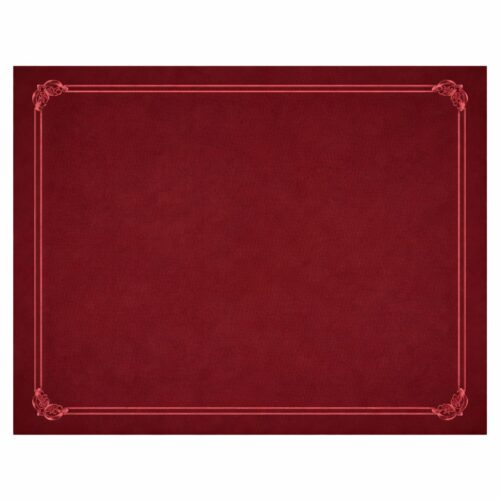 MANTEL 30x40 INDIVIDUAL BURDEOS 500Uds. - 2 Paquetes