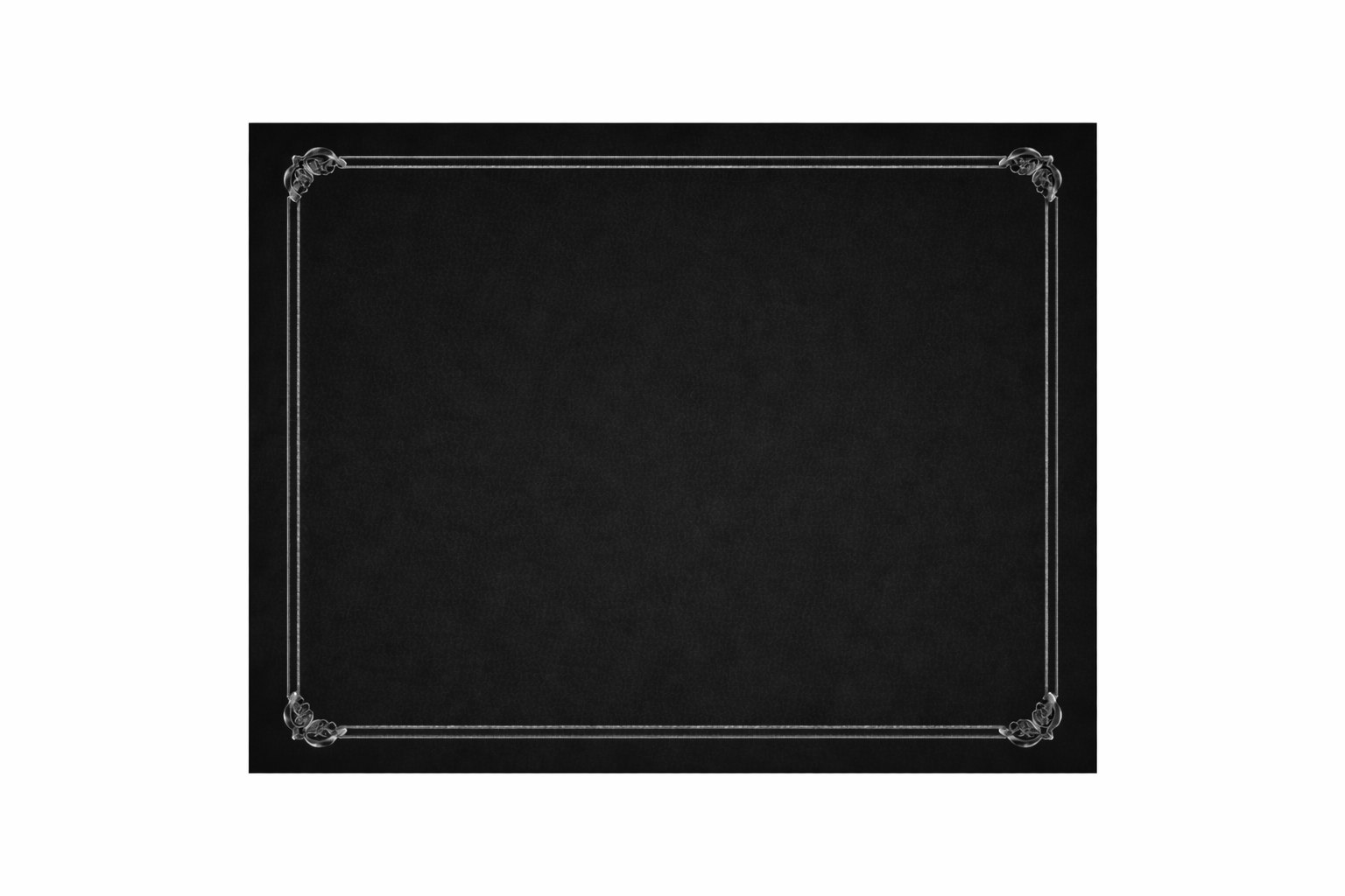 MANTEL 30x40 INDIVIDUAL NEGRO 500Uds. - 2 Paquetes