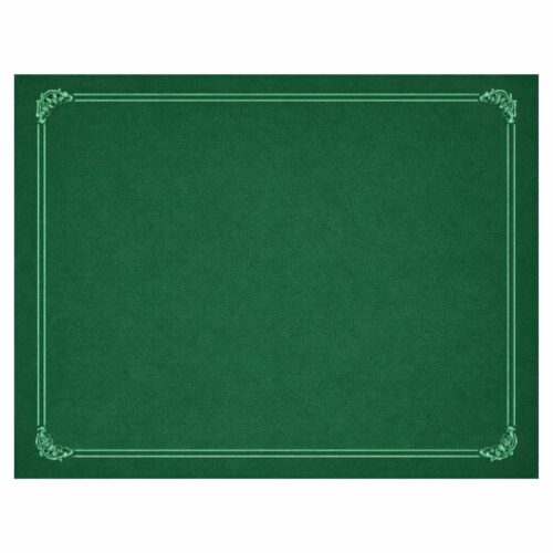 MANTEL 30x40 INDIVIDUAL VERDE 500Uds. - 2 Paquetes