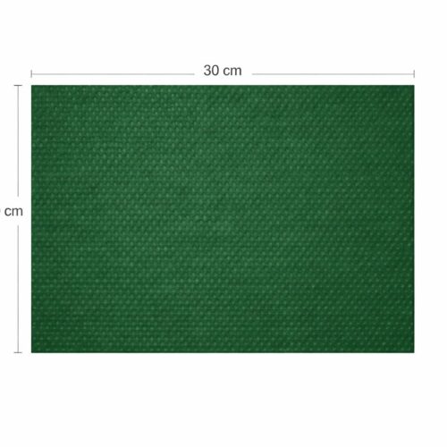 MANTEL 30x40 CORTADO VERDE NOVOTEX 500Uds.