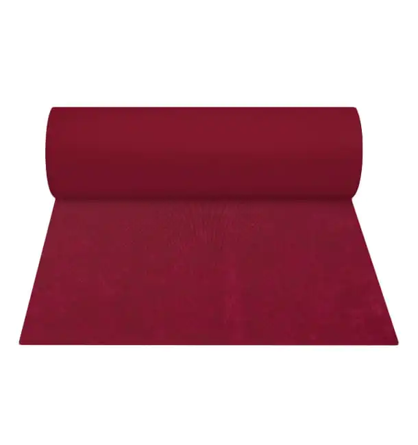 MANTEL ROLLO CAMINO 0,40x48mtr. BURDEOS NOVOTEX 6Uds.