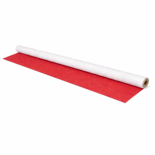 MANTEL ROLLO 1'20x7mtr. ROJO 25Uds.