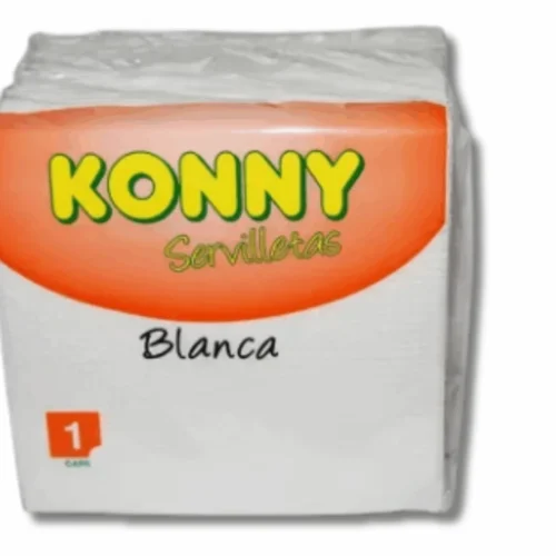 SERVILLETAS 30x30 BLANCA KONNY - 48 Paquetes