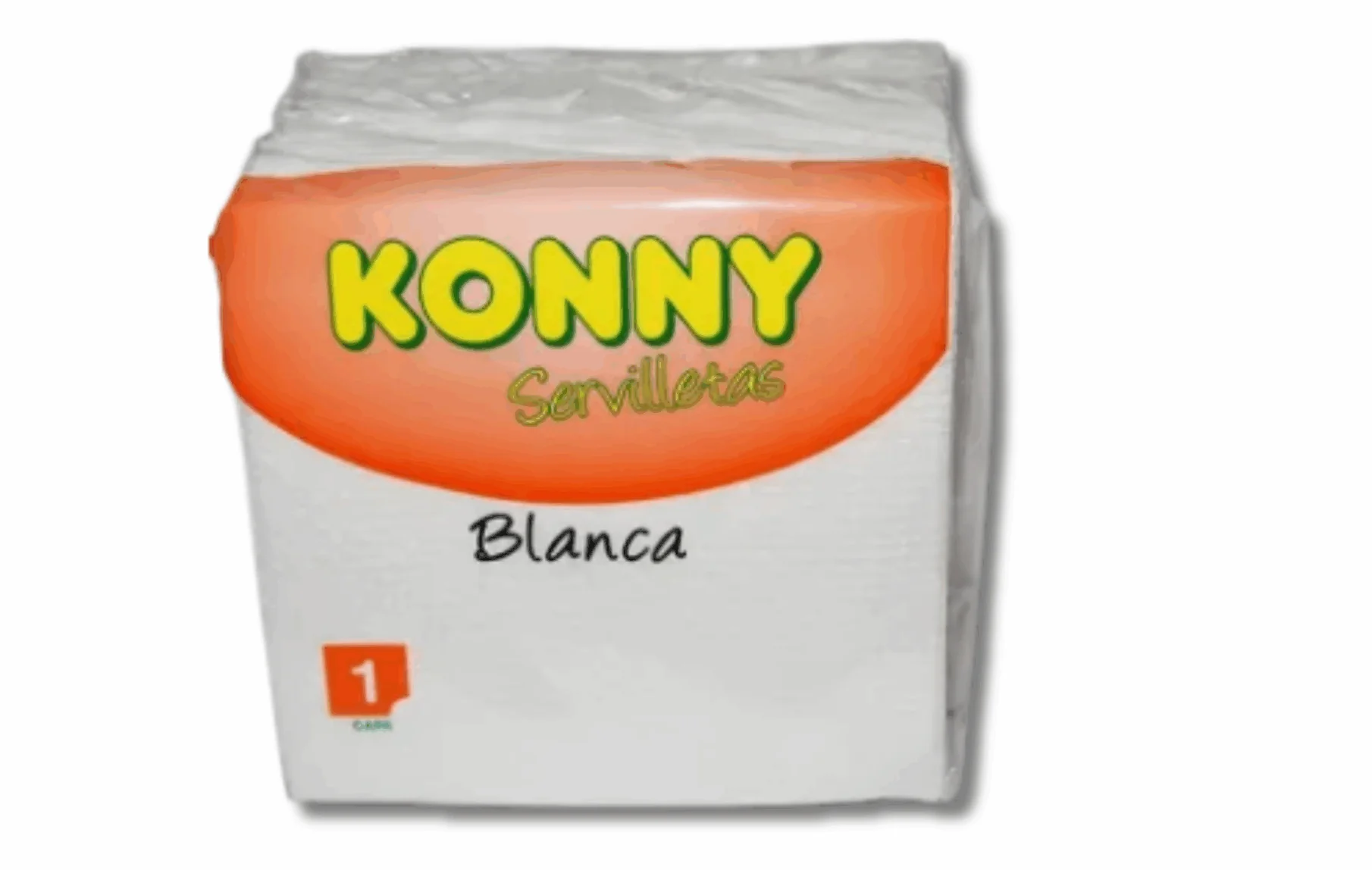 SERVILLETAS 30x30 BLANCA KONNY - 48 Paquetes